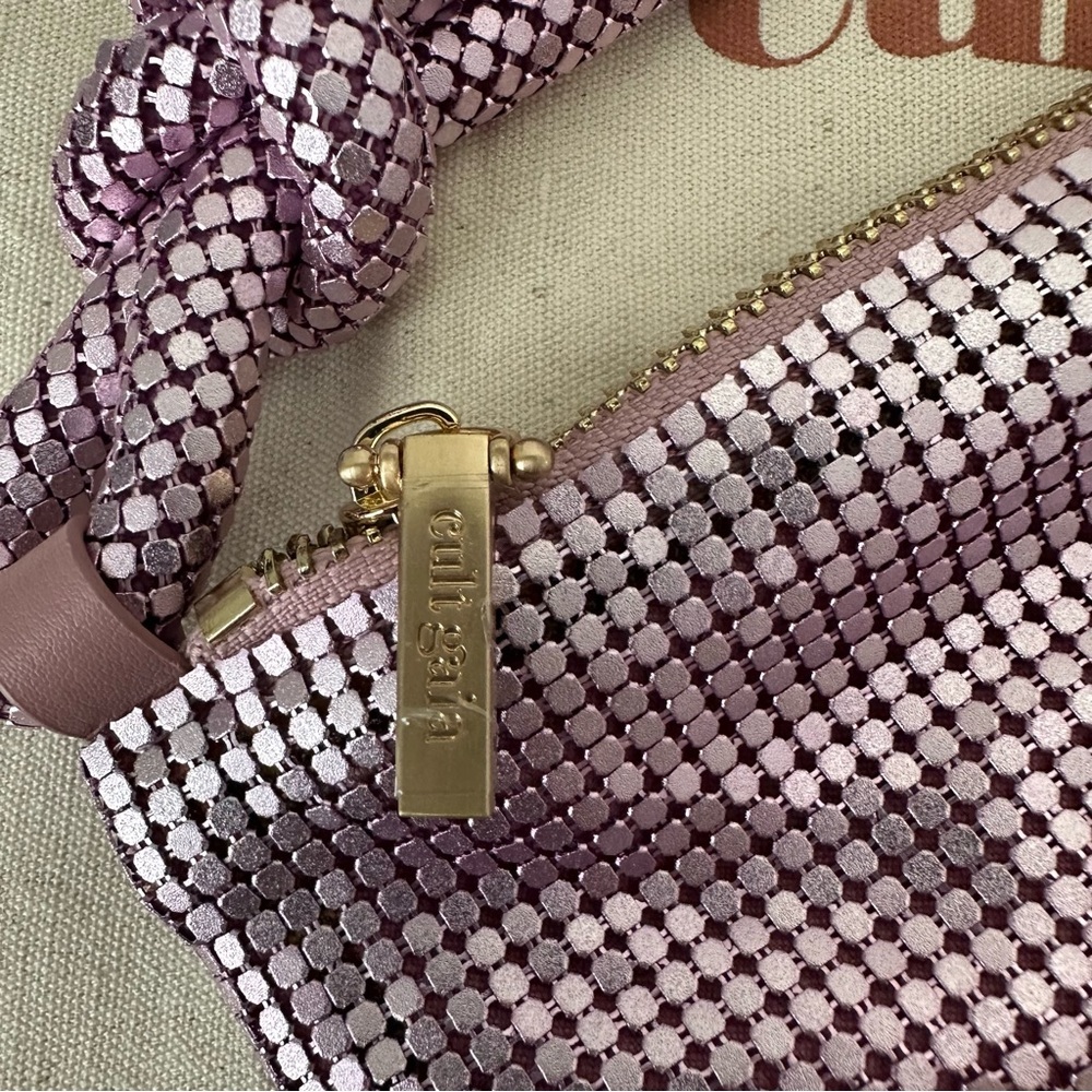 NWOT Cult Gaia HERA SHOULDER BAG Pink - Picture 8 of 10